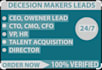 provide prefect linkedin b2b leads generation