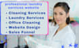 build cleaning laundry office cleaning services cleaning company website