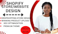 design shopify store, redesign shopify store and optimization