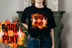 create trendy typography and street wear t shirt design