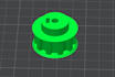 design 3d printable gear wheels