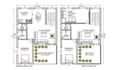 your architect draftsman for house plans, 2d floor plan in autocad