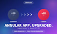 upgrade angular app or update angular web application and fix bugs in angular
