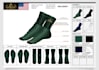 create custom and creative socks and gloves design for brand