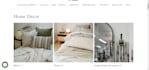 design home decor shopify furniture store mattres cushion store interior website
