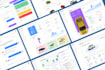 do modern web application and admin dashboard UI UX design