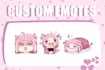 draw cute sticker or emotes