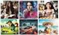 create professional and detailed ai art using mid journey