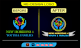 design, redesign, refresh, edit, modify, recreation, color change logo