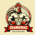 design martial arts and fighting mascot logo