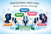 record russian, ukrainian, uzbek voice over professionally