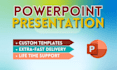 create a professional, modern powerpoint presentation