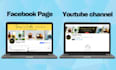 create all social media accounts and business pages setup,design and optimize