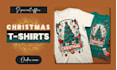 create stylish christmas t shirts designs