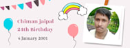 create birthday invitation card