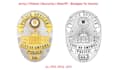 convert police security badges to vector ai, svg, dfx
