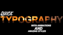 create awesome kinetic typography video in 24 hours