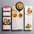 do modern restaurant, food menu design