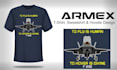 design air force, navy, marines or army tshirt or sweatshirt