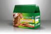 packaging food box design label pouch