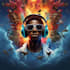 illustrate creative album cover art cover art