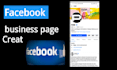 creat facebook page setup with logo and banner
