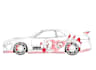 draw classic car illustrations with custom grafitti design
