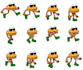 design character and sprite animations
