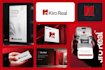 do custom modern business logo design and branding kit
