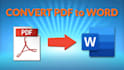 convert pdf to word editable