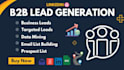 do targeted b2b linkedin lead generation, business database, email list
