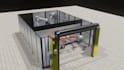 3d industrial robotic animation robot industrial animation 3d machine animation