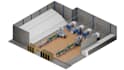 create 3d visualization and simulation industrial machines