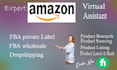 be your expert amazon fba virtual assistant