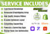 create a shopify one product store, dropshipping store