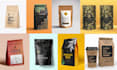 premium tea ,pouch design, food packaging, coffee packaging