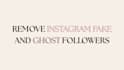 remove instagram fake and ghost followers