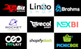 do shopify, amazon store, ecommerce business logo design