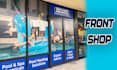 design outstanding shopfront or storefront,  window graphic designs