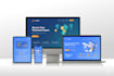 develop a responsive mern single page app