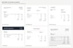 extract PDF invoices and tables to excel with every total checked