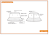 design a hat and cap with tech pack, 3d and sewing pattern