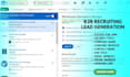 collect b2b linkedin recruitment leads for staffing agency