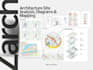 make architecture site analysis diagrams and mappings