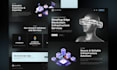 design a modern and professional nft landing page