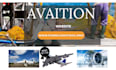 aviation website aerospace website jet website airplane website aircraft website