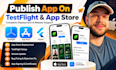 upload your lovable web app, base 44 app to app store