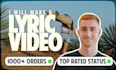 make you a professional lyric video