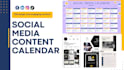 develop a strategic social media content calendar for growth