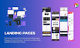 create responsive landing page